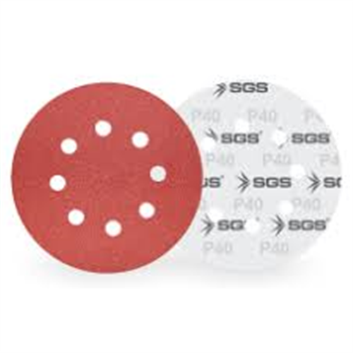 SGS 150MM CIRTLI ZIMPARA 6 DELİKLİ P120 KUM